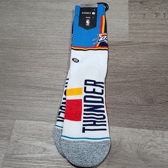 Stance OKC Thunder socks sz 9-13 mens